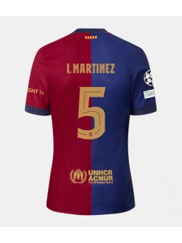 Barcelona Inigo Martinez #5 Domaci Dres 2024-25 Kratak Rukavima